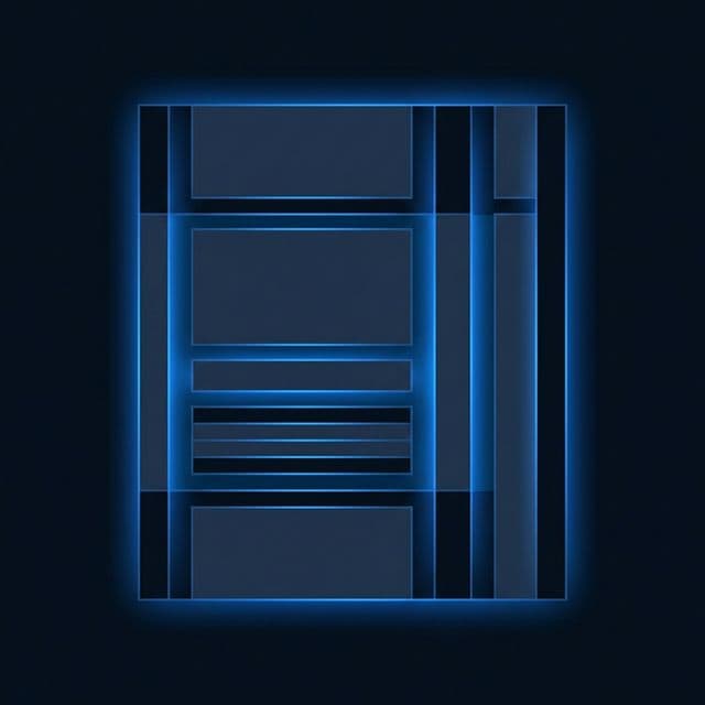 Abstract visualization of structured research data